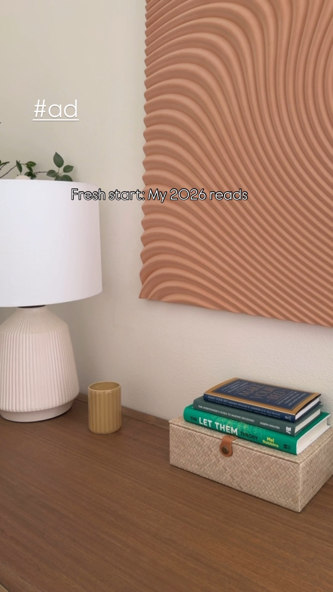 #ad Fresh Start: my 2026 reads 📚 
@target #TargetBooks #TargetPartner #target


#LTKstorytime #LTKHome #LTKselfcare