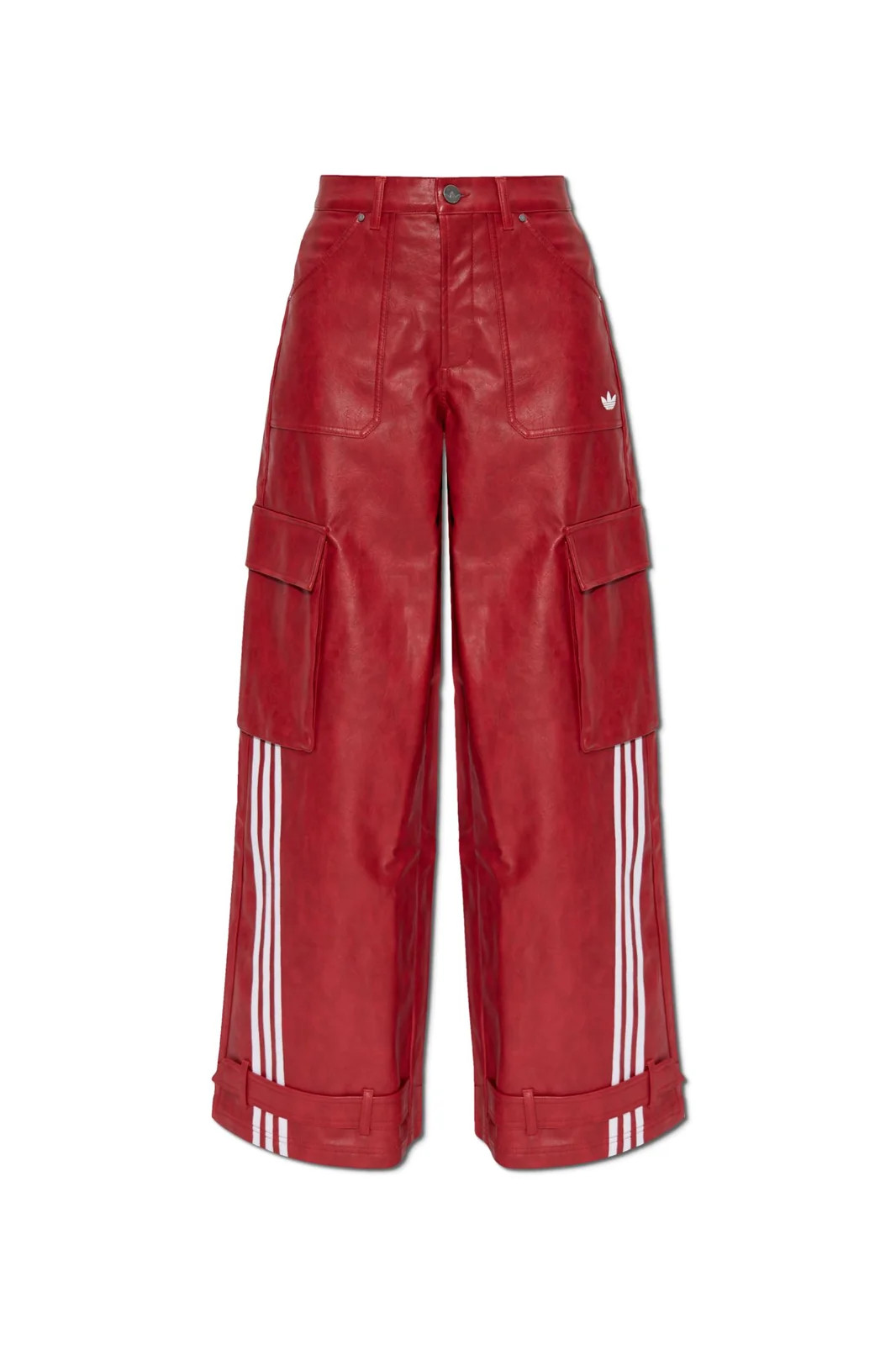 Adidas Originals Adilenium Season 3 Vintage Faux Leather Pants | Cettire Global
