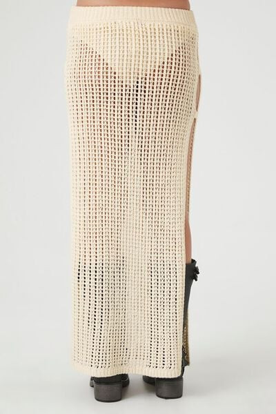 Cutout Crochet Maxi Skirt | Forever 21