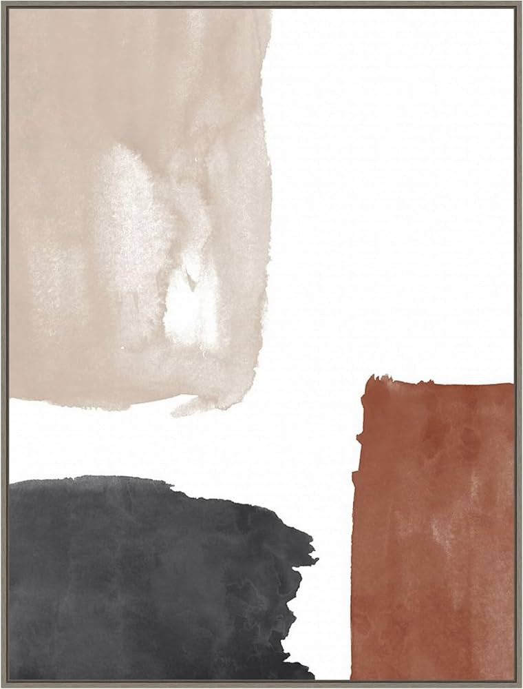 Amanti Art Framed Canvas Wall Art 42x32 Terracotta No. 2 by Brandon Wong, Framed Wall Art Canvas,... | Amazon (US)