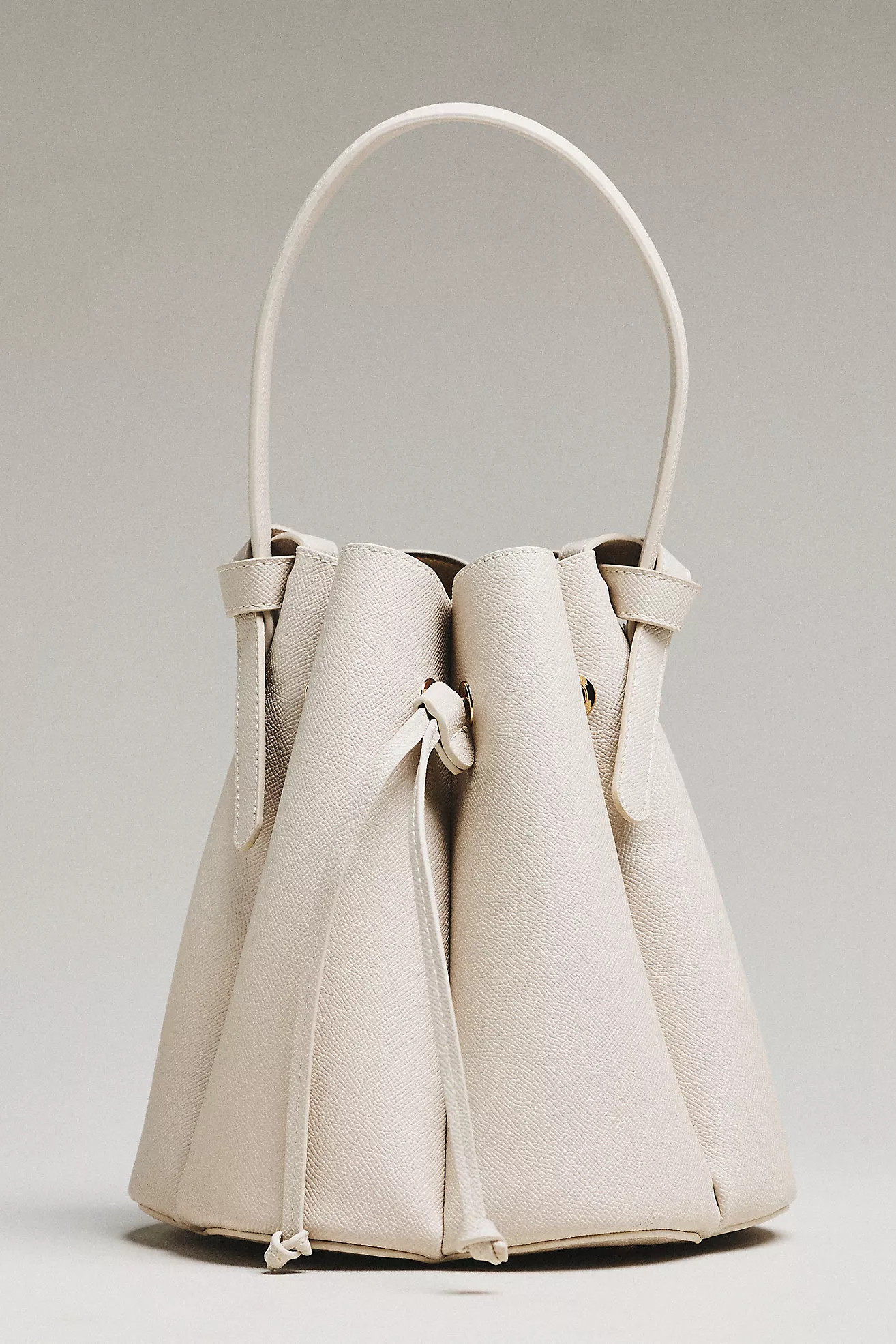 Laguna Cinched Vegan Leather Bucket Bag | Anthropologie (US)