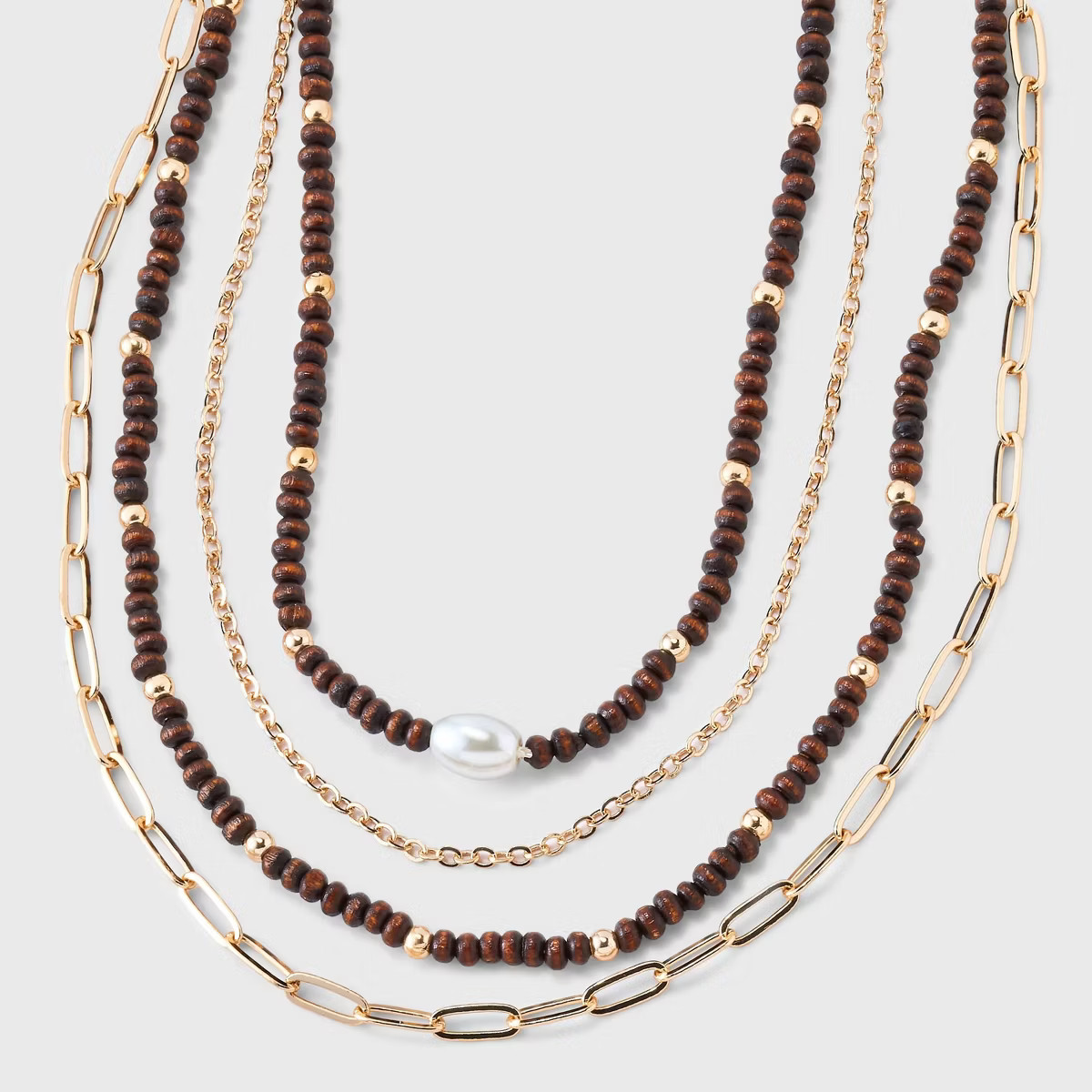 Beaded Multi-Strand necklace - A New Day™ | Target