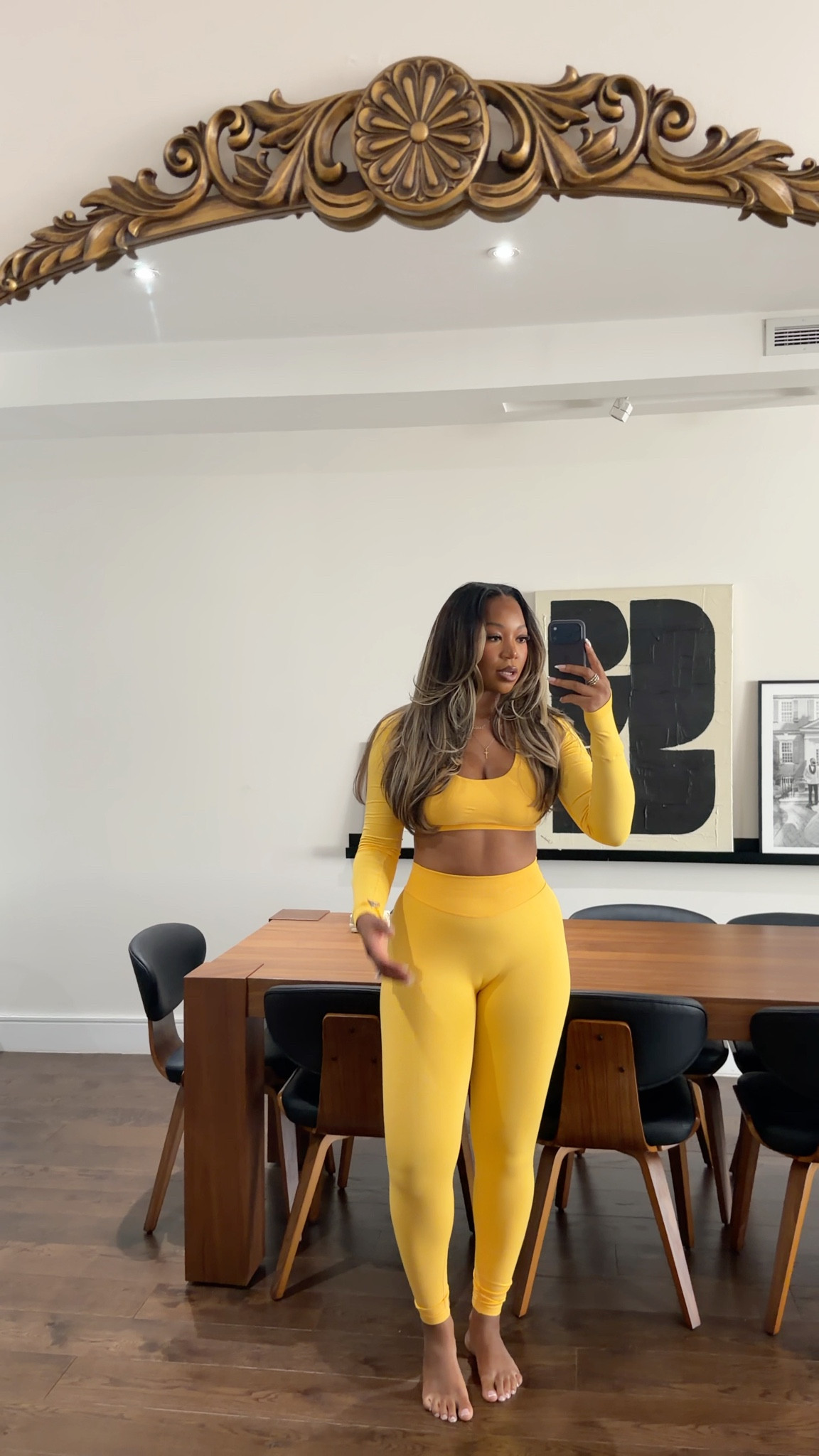 The set of my dreams 😍😍😍💛💛💛 5’9 200 lbs wearing a large!!!