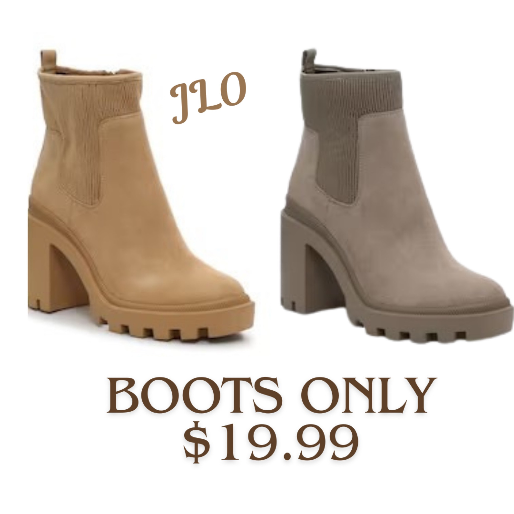 Jlo hot sale ankle boots