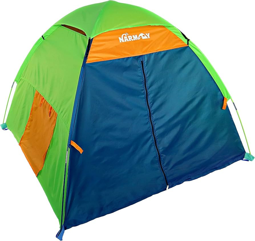 NARMAY® Play Tent Summer Camping Dome Tent for Kids Indoor/Outdoor Fun - 60 x 60 x 44 inch | Amazon (US)