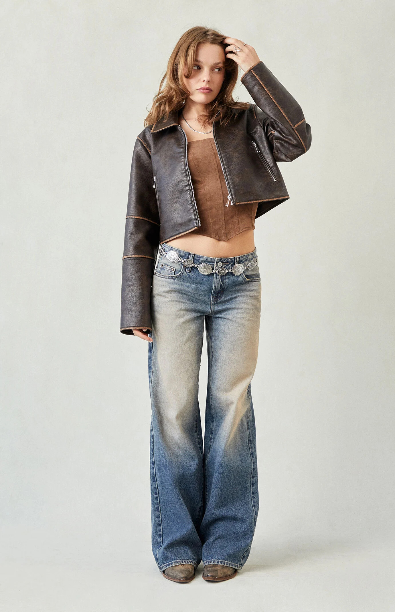 Women's Casey Low Rise Baggy Jeans Dark Blue Tinted in Dark Indigo - Size 25 Short | PacSun