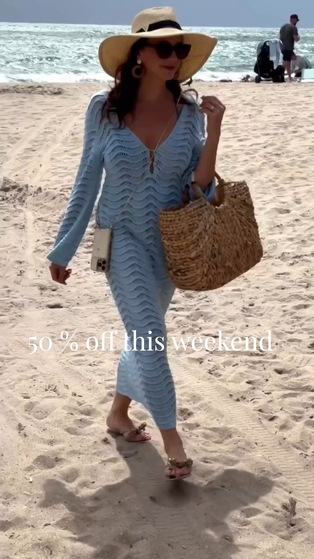 50% off this weekend 

The beach accessory that doubles as jewelry. ✨ Obsessed with how the gold chrome pops against this light blue—it’s giving effortless spring elegance. No more digging through my tote; my essentials are always styled and ready. 

Comment SHOP below to receive a DM with the link to this post on my LTK ⬇ https://liketk.it/65ODL 

@BANDOLIER #bandolierstyle #bandolier SpringStyle BeachVibes LuxuryAccessories ad

#LTKTravel #LTKSwim #LTKdayinmylife