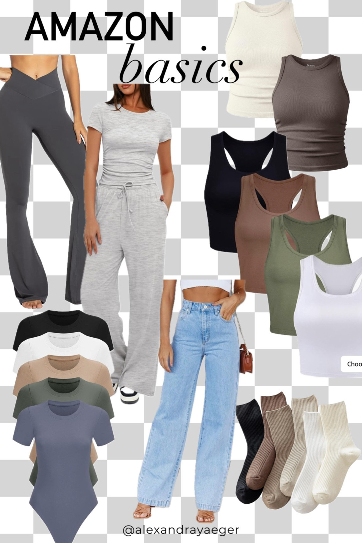 Amazon basic essentials | my stats: 5’4 140lbs | size S-M

#LTKfindsunder50 #LTKstyletip #LTKfindsunder100