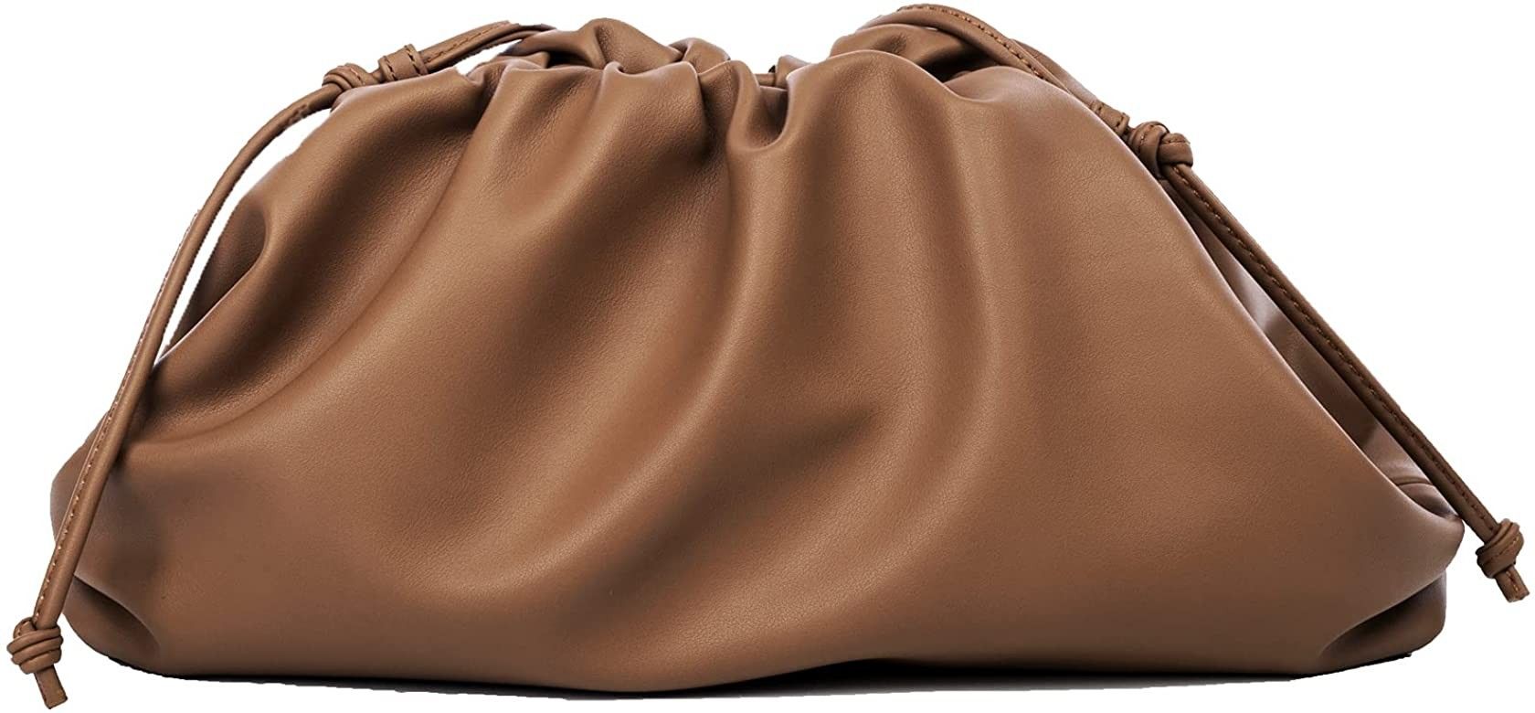 Dumpling Bag and Cloud Purse Trendy Ruched Clutch for Women | Amazon (US)