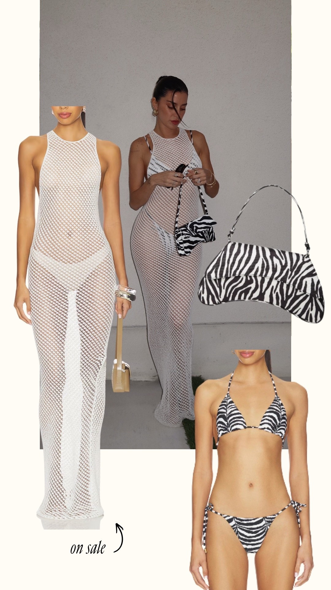 Zebra swim look 🦓 My knit dress is on sale!

#LTKSwim #LTKSaleAlert #LTKootd