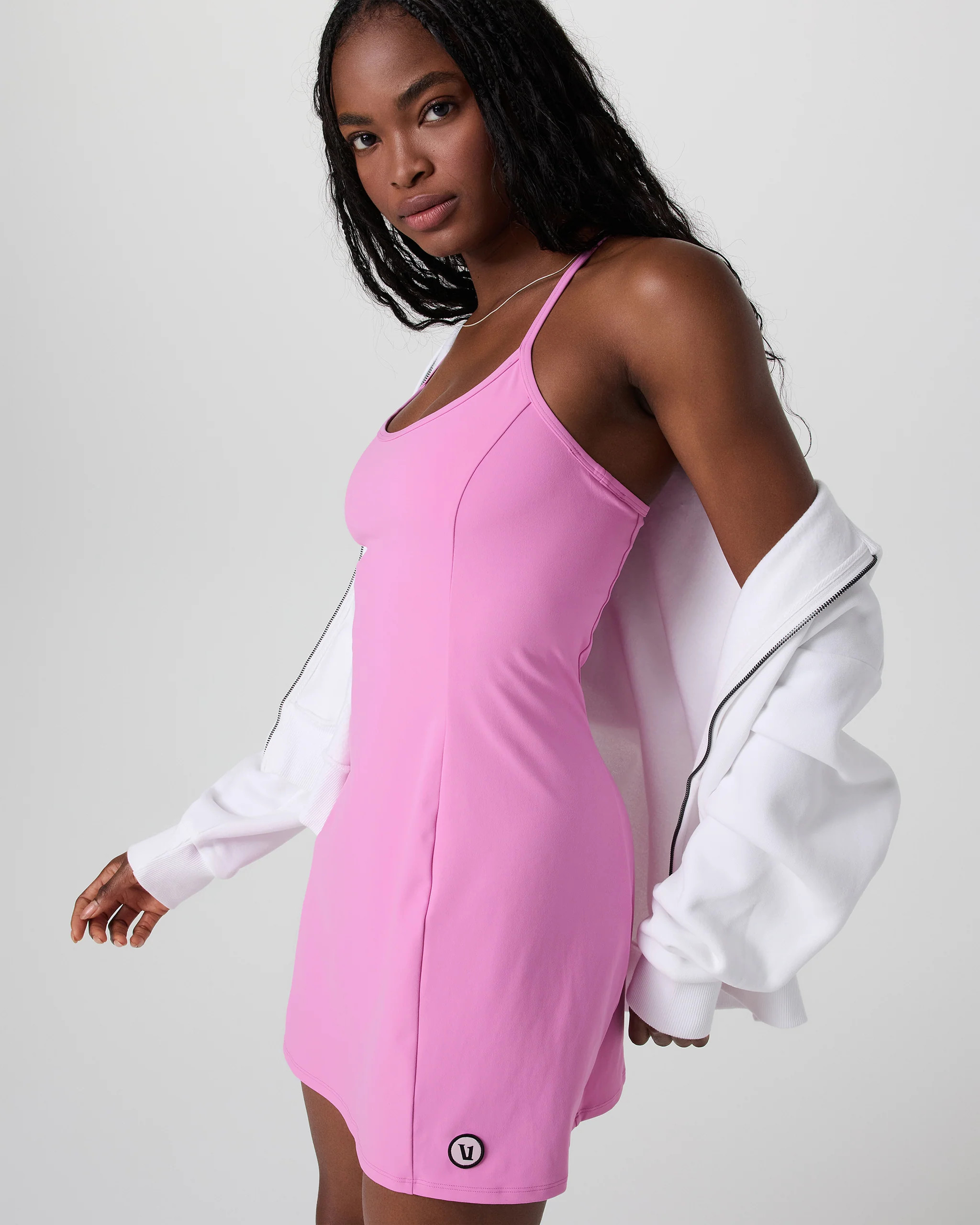 One Shot Tennis Dress | Azalea Pink | Vuori | Vuori Clothing (US & Canada)