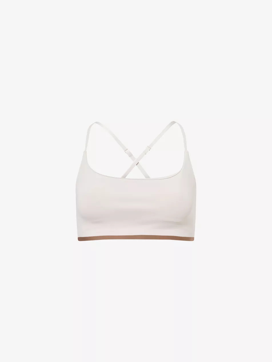 Bonded Skinny Strap Sports Bra | Selfridges