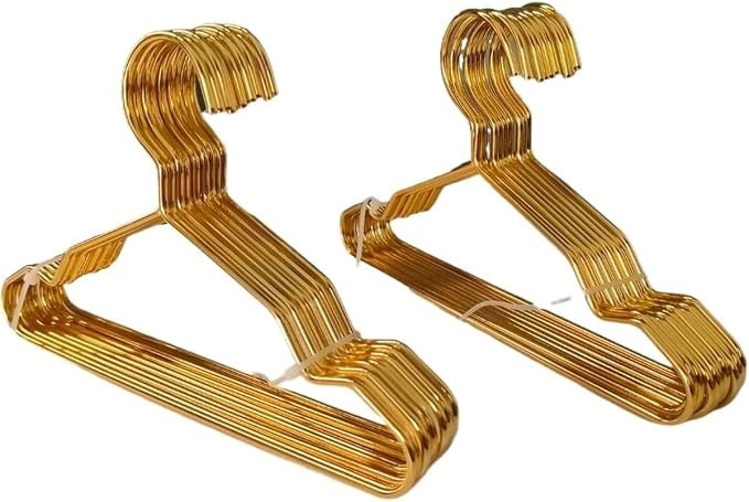 20Pcs Pets Closet Hanger Metal Mini Clothes Rack for Dog Cat Storage Organizer | Amazon (US)