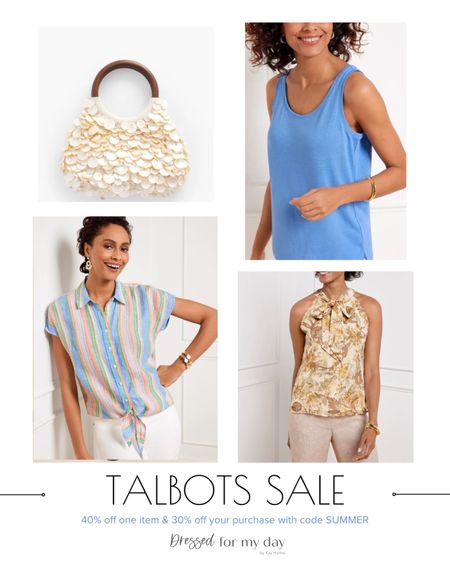 Shop Talbots New Arrivals for June 2024!✨ Take 40% off one item and 30% off your purchase with code SUMMER. 🚨

#LTKSaleAlert #LTKOver40 #LTKMidsize