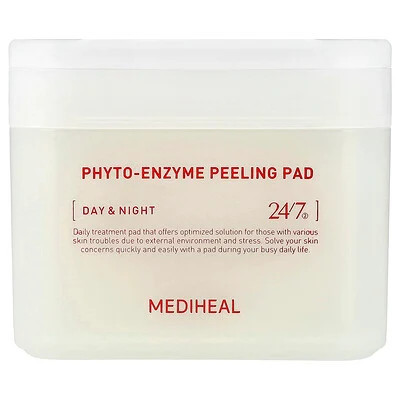 MEDIHEAL, Phyto-Enzyme Peeling Pad, Day & Night, 90 Pads, 6.76 fl oz (200 ml) | iHerb