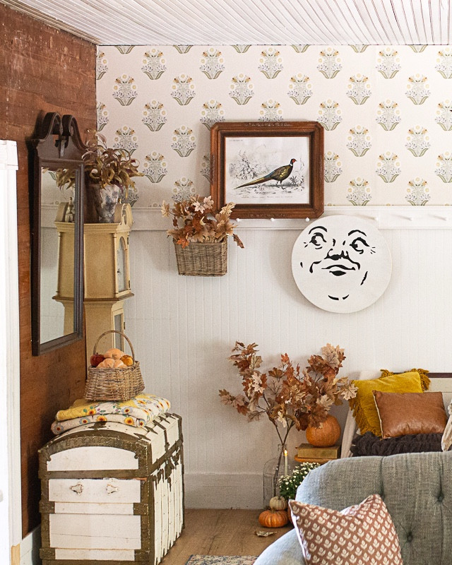 A cozy fall entryway in our hundred year old farmhouse. 🍂

#LTKHome #LTKSaleAlert #LTKSeasonal