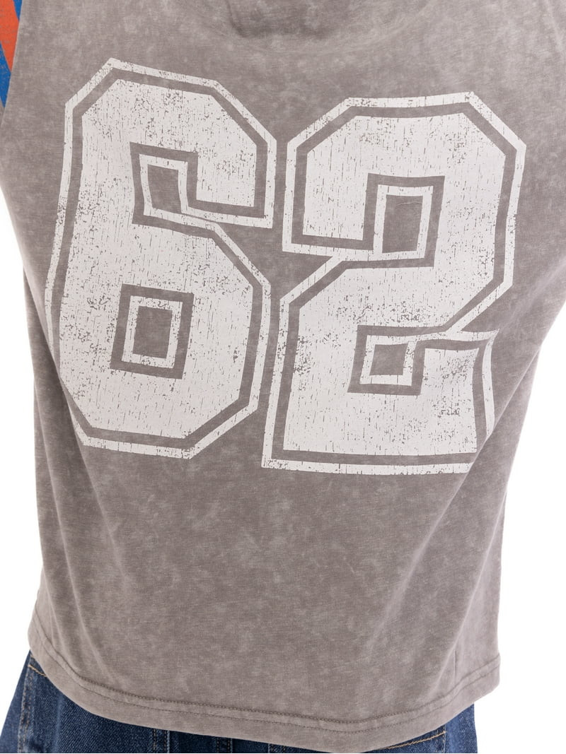 Spider-Man Boys Mineral Washed Graphic Football Tee with Short Sleeves, Sizes 4-18 | Walmart (US)