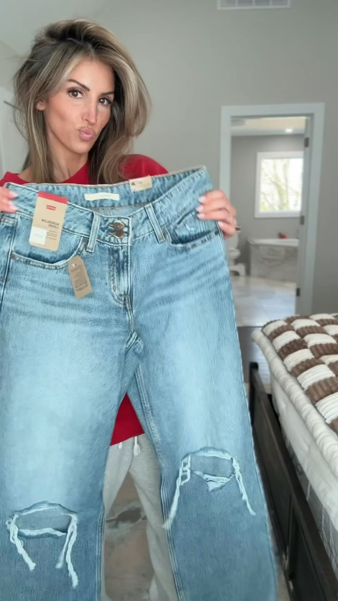 These Levi jeans have been a staple for me lately!!

#LTKFindsUnder50 #LTKFindsUnder100 #LTKSeasonal