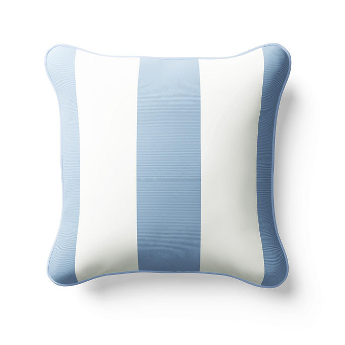Resort Stripe Square Indoor/Outdoor Pillow | Frontgate | Frontgate