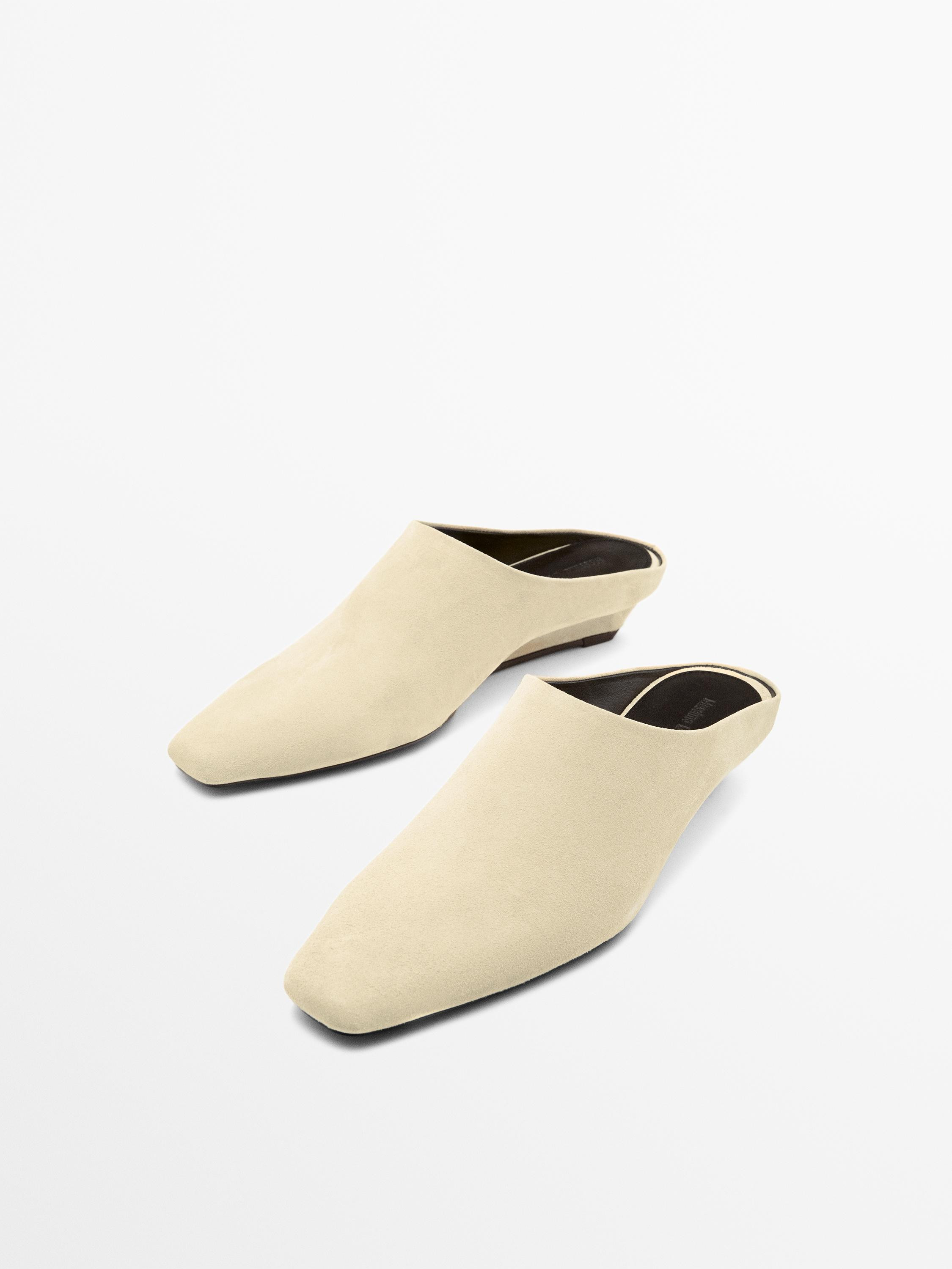 Wedge heeled mules | Massimo Dutti US