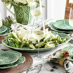 Bordallo Pinheiro Cabbage Oval Platters | Williams-Sonoma