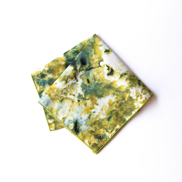 Green Marble Napkin | Goldie Home