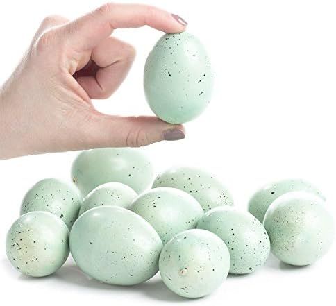 Factory Direct Craft Package of 36 Blue Speckled Robin Faux Eggs Easter Eggs for DIY Spring Displ... | Amazon (US)