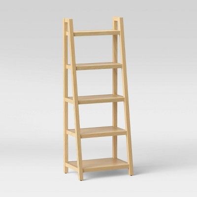 72" Falkland Wood Ladder Bookshelf - Threshold™ | Target