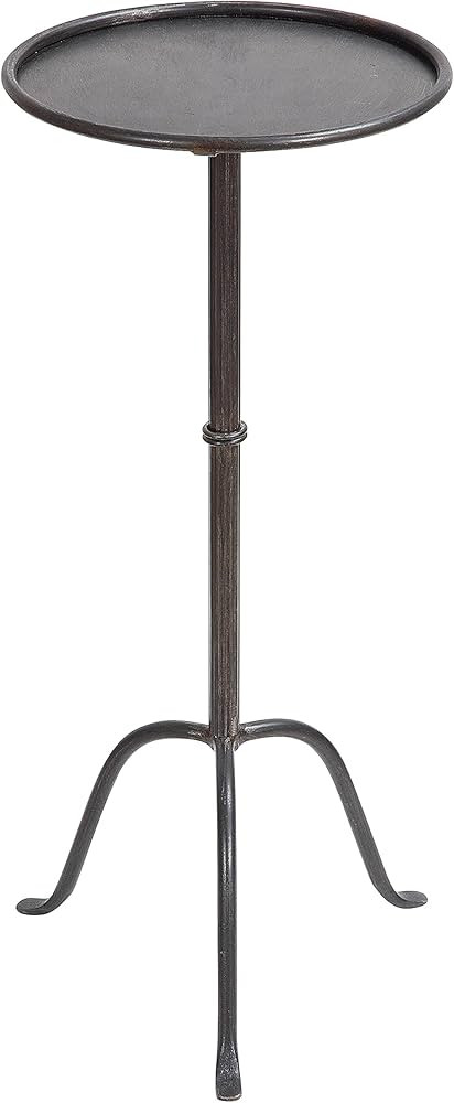 Creative Co-Op Metal Martini Accent Table, Black | Amazon (US)