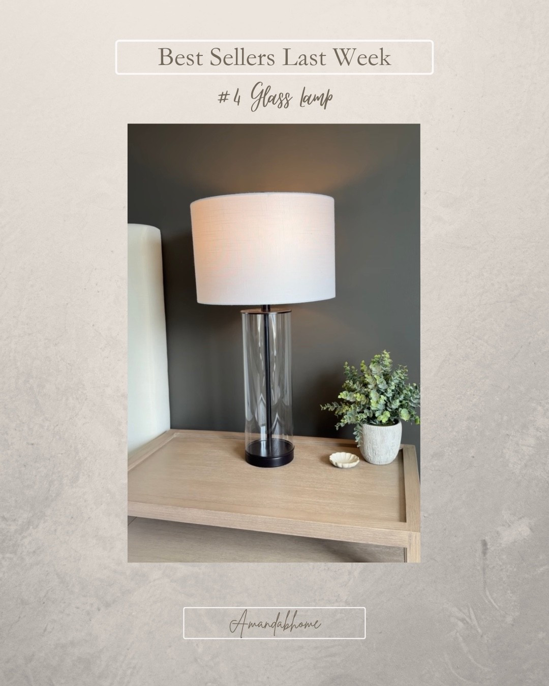 You guys are loving my glass lamp that I keep on my nightstand 🤩🙌

#LTKHome #LTKSaleAlert