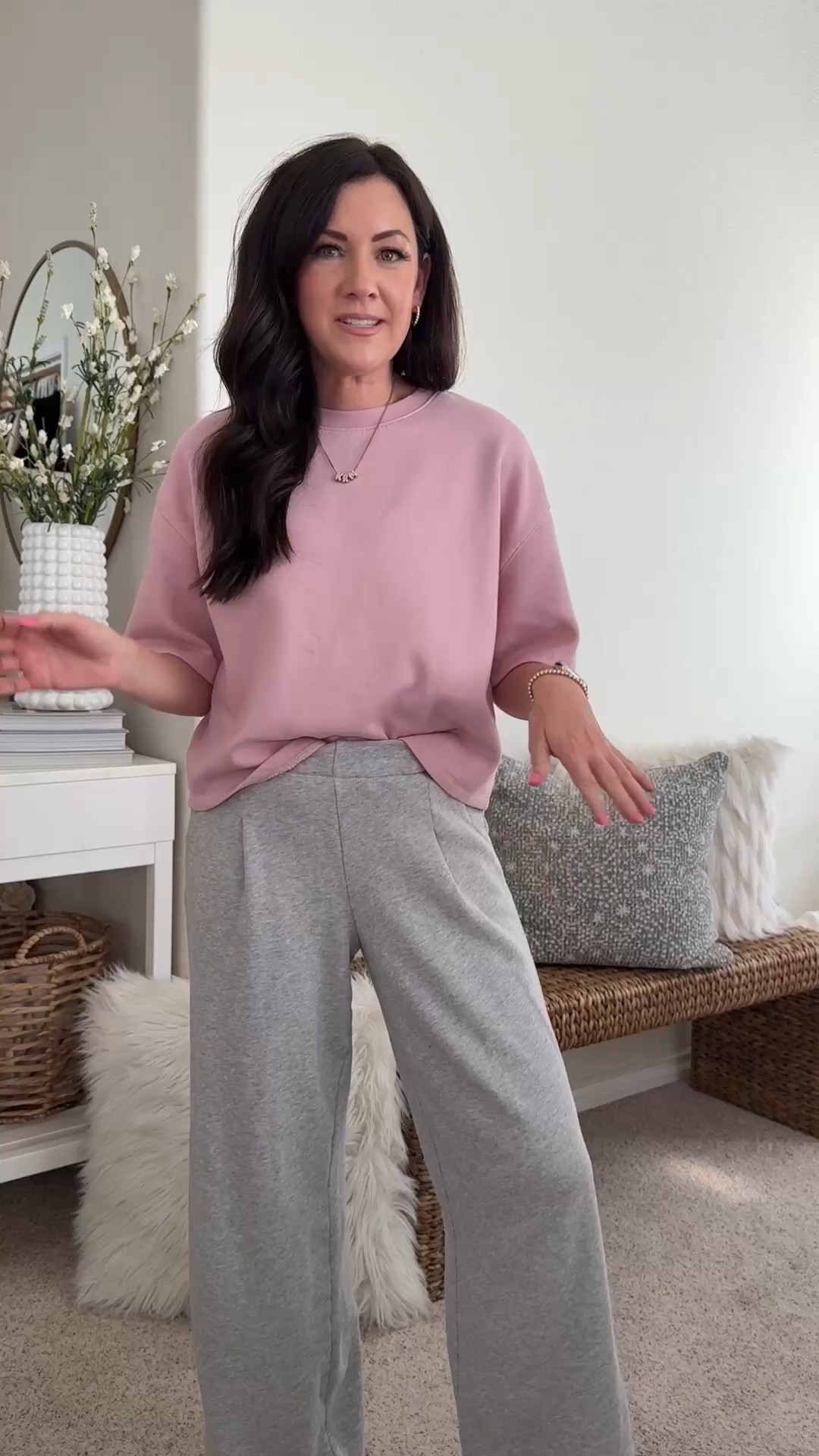 RESTOCKED & 40% off (only $29!) the best trouser sweats that are so incredibly comfortable and also so cute! I own two colors in the extra small regular

#LTKFindsUnder50 #LTKStyleTip #LTKSaleAlert