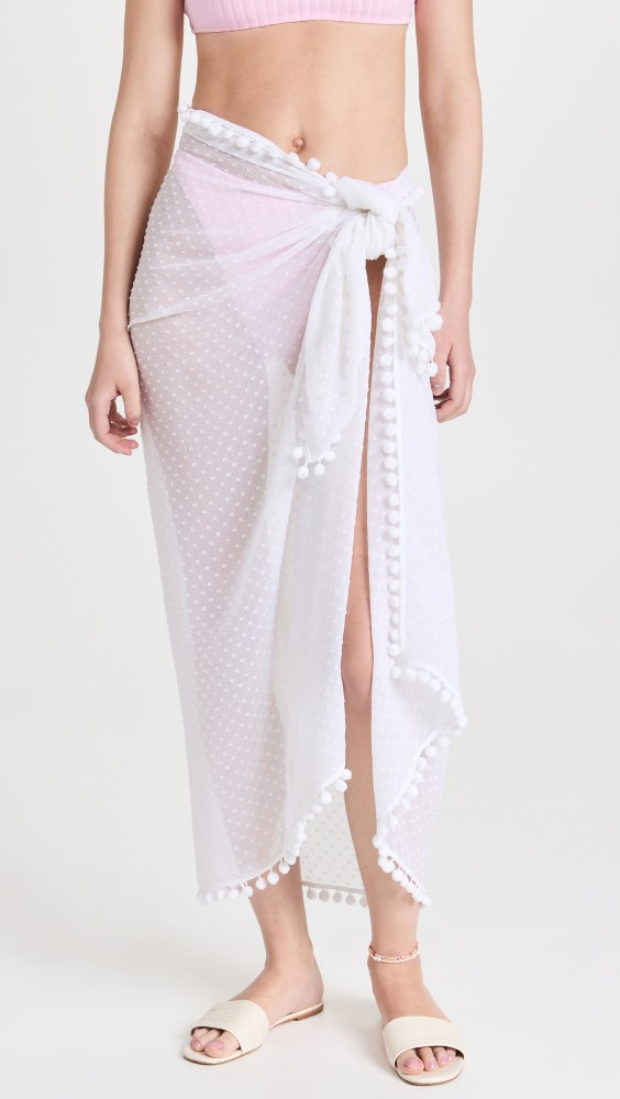 Playa Lucila Embroidered Sarong | Shopbop | Shopbop