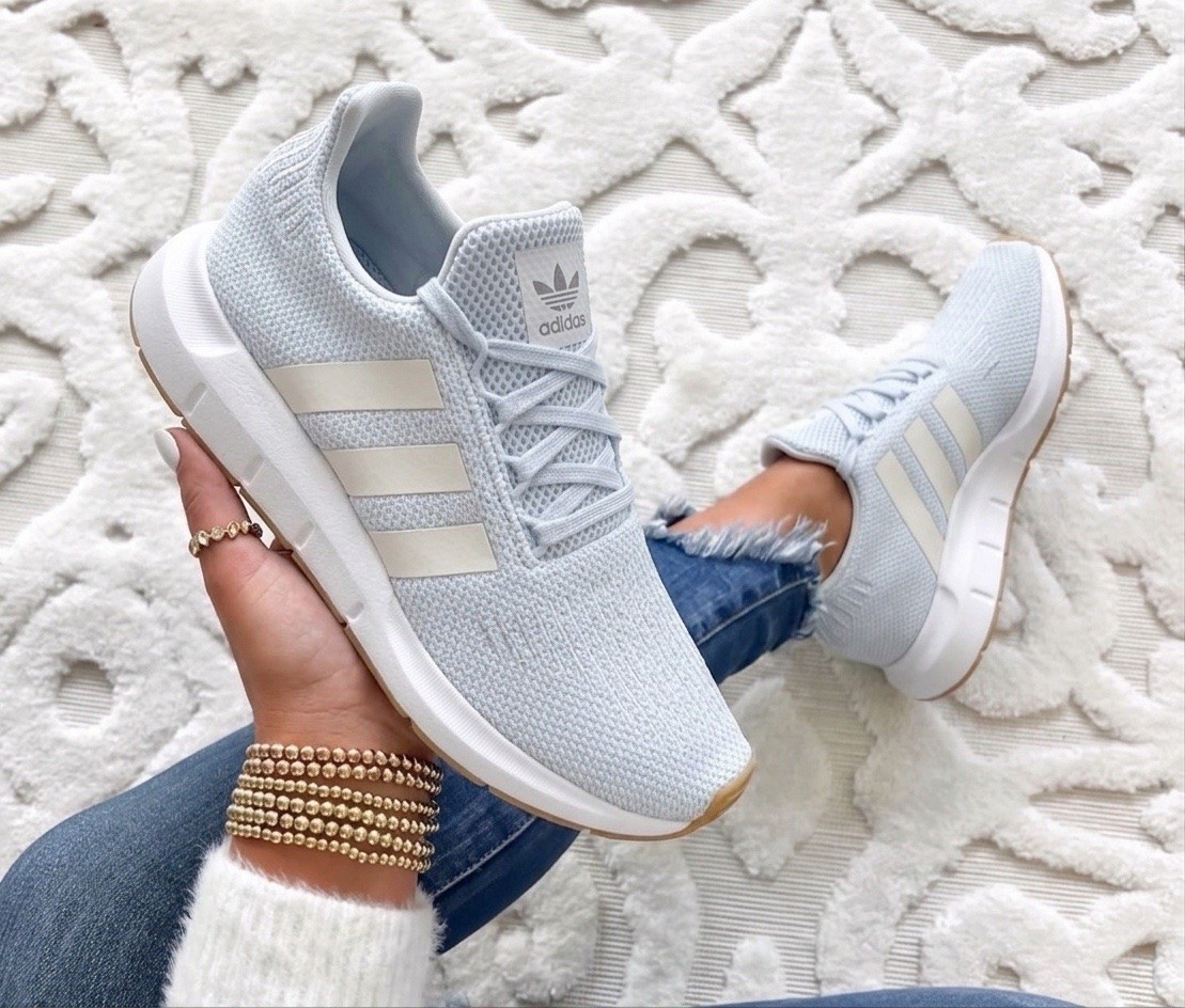 The Adidas Swift Run 1.0 fit true to size. It’s been one of my favorite styles from adidas since 2019. If you have average or narrow feet, order your normal size. If you have wider feet or prefer extra room in the toe area, I’d go up a half size.