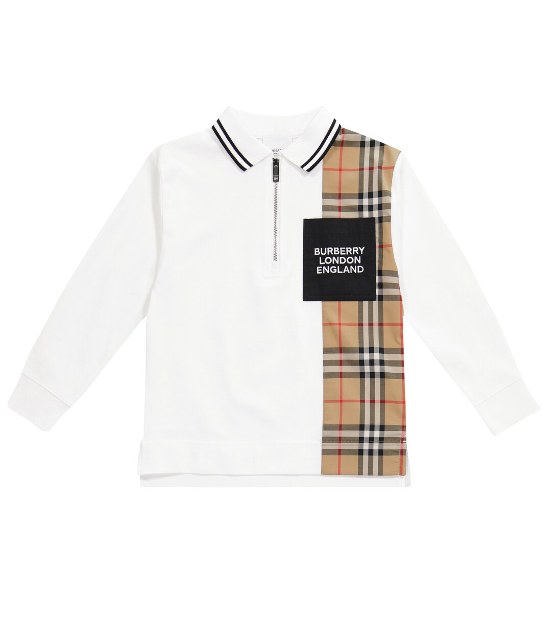 Vintage Check cotton polo shirt | Mytheresa (US/CA)
