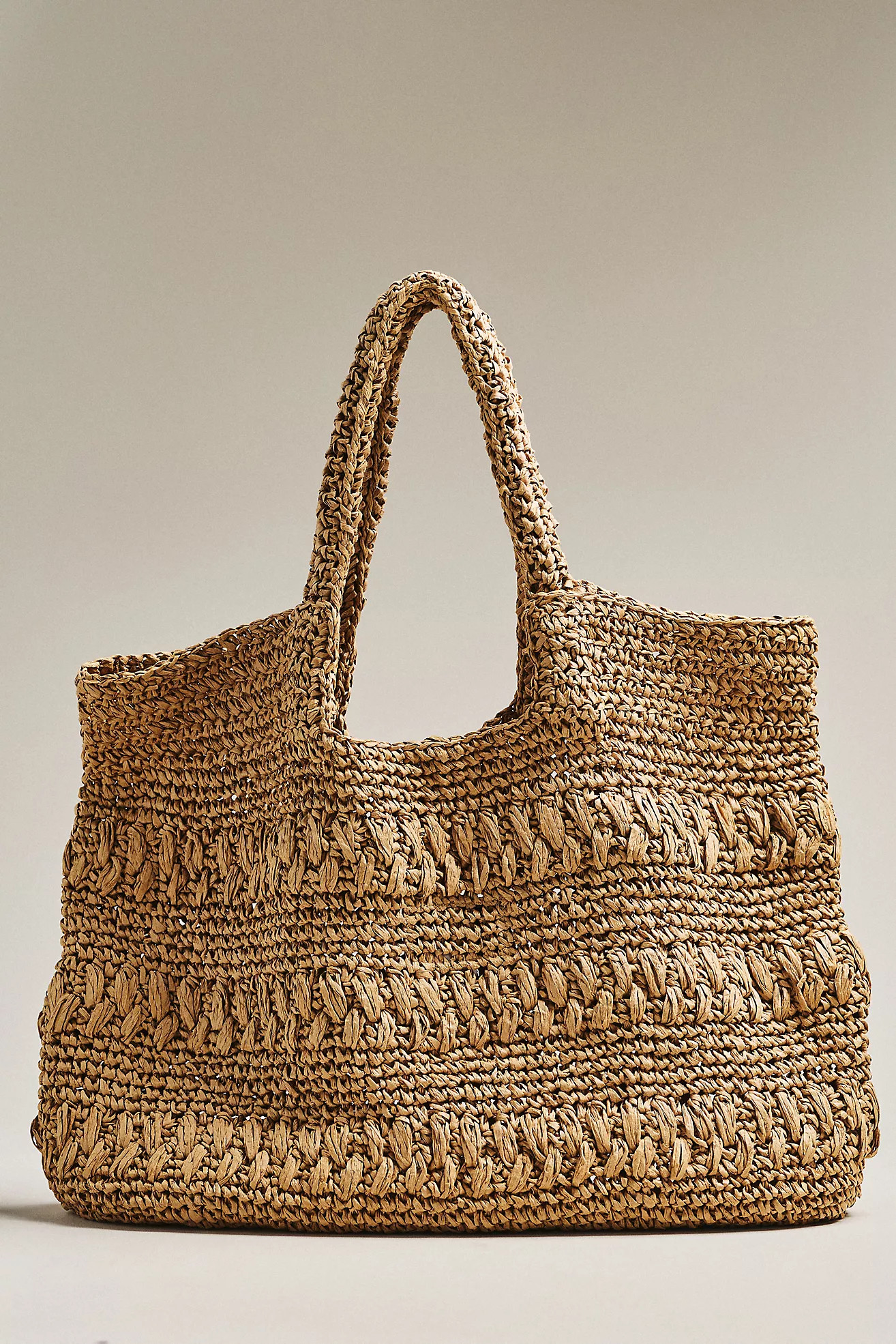 LSPACE Changing Tides Raffia Bag | Anthropologie (US)