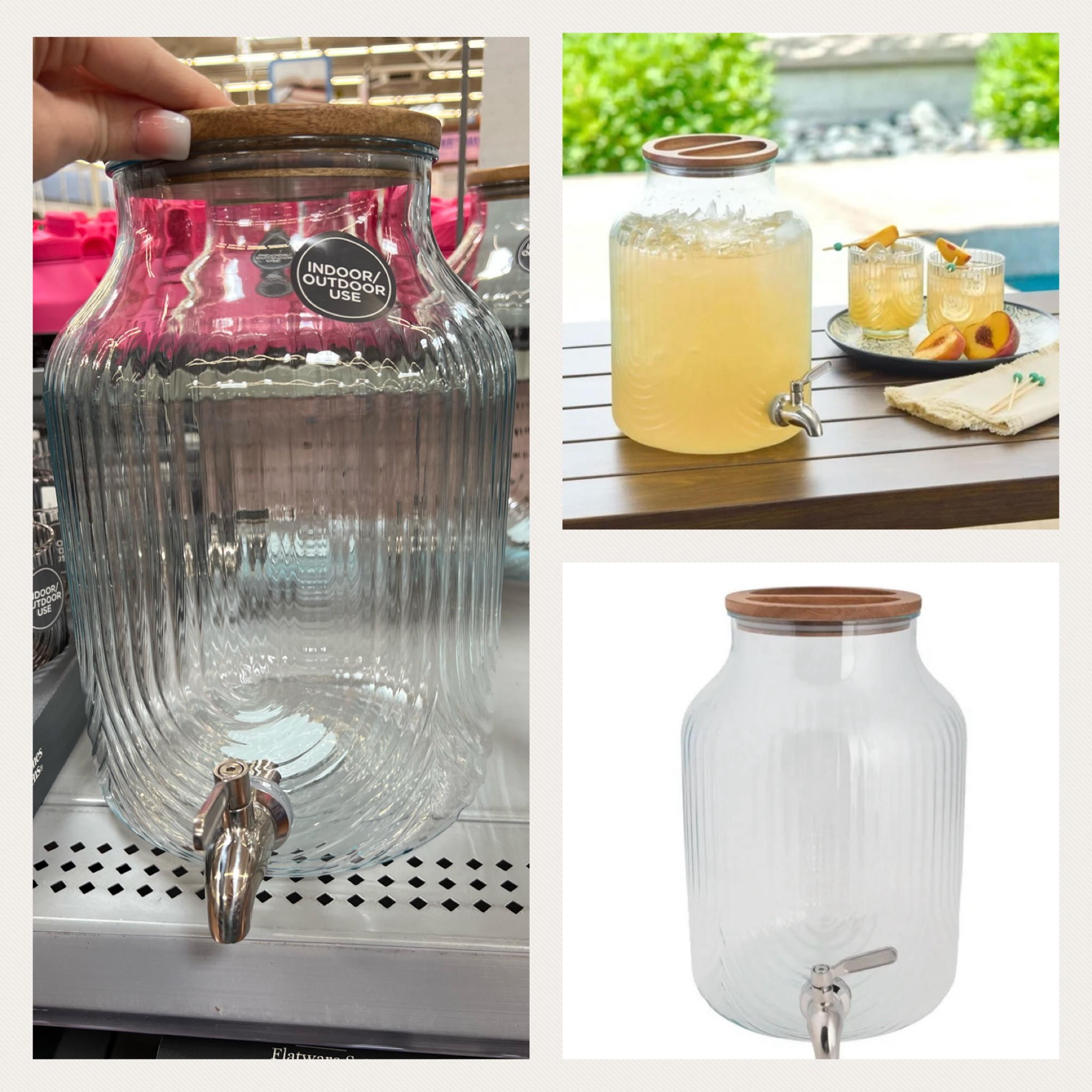 Indoor / Outdoor drink dispenser from Walmart! Plastic and dishwasher safe! So cute for outdoor entertaining! 
Patio, party, celebration, graduation, outdoor

#LTKparties #LTKSeasonal #LTKhome