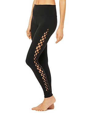 Alo Yoga Side Laced Leggings | Bloomingdale's (US)
