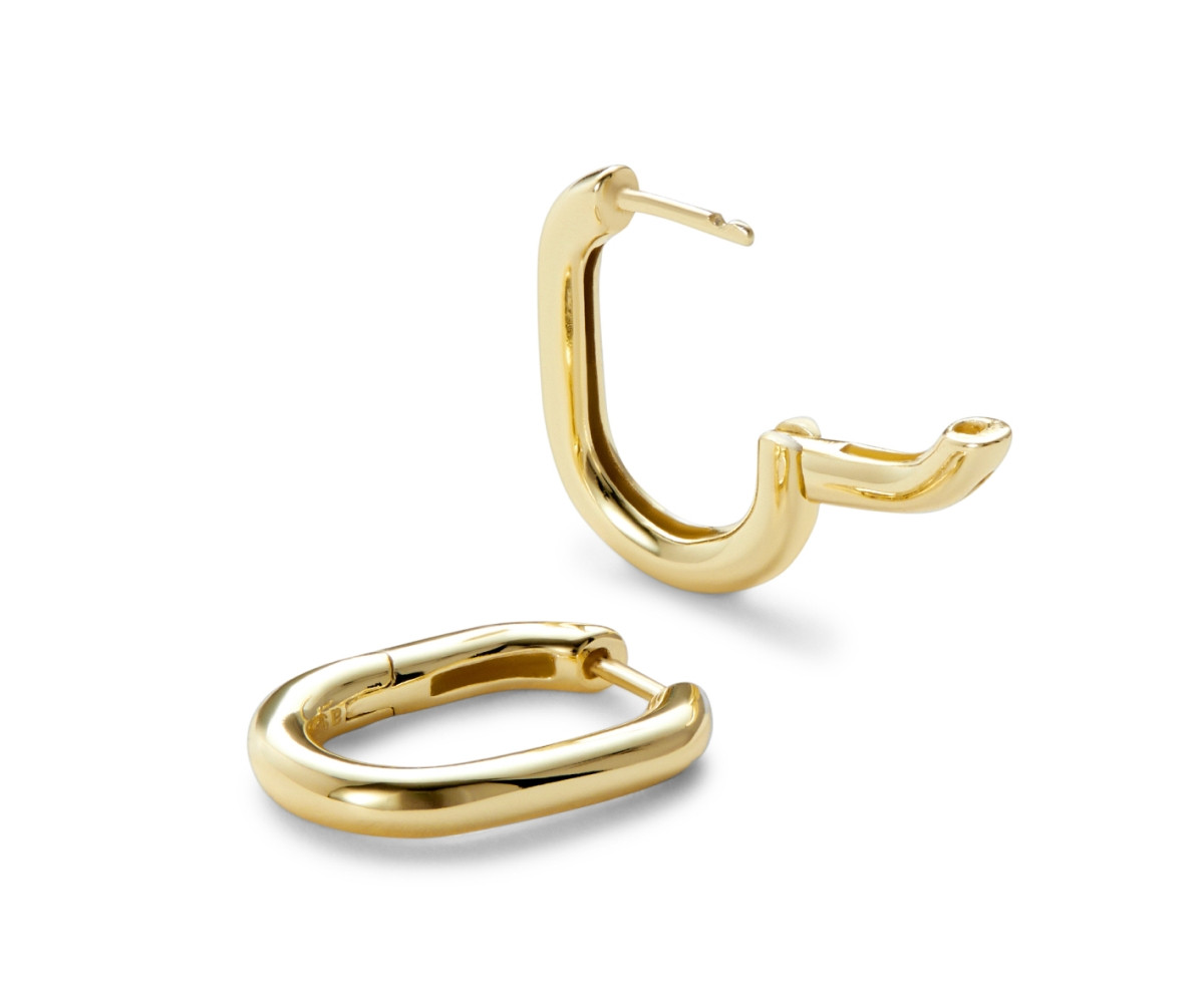 Ana Luisa Gold Hoop Earrings - Rox Small - Gold, gold | Macy's