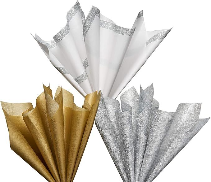 Papyrus Metallic Tissue Paper, Trio (12-Sheets) | Amazon (US)