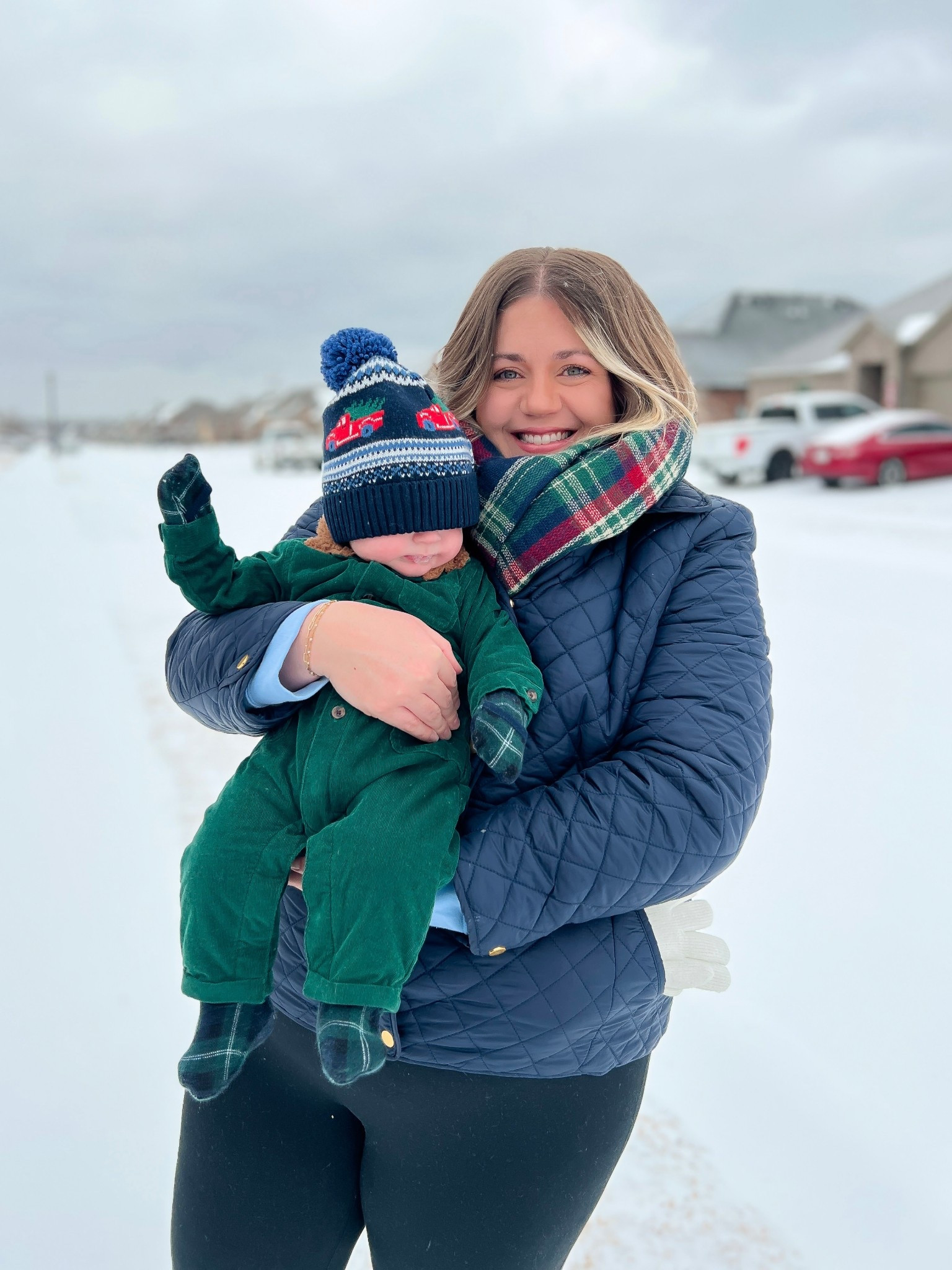Walker’s first snow day! 🌨️ Unfortunately his beanie was covering his eyes in all the photos 😂 But how cute is his little corduroy jumpsuit?! It’s on sale for $16 and comes in sizes newborn - 24 months.

#LTKBaby #LTKootd #LTKdayinmylife