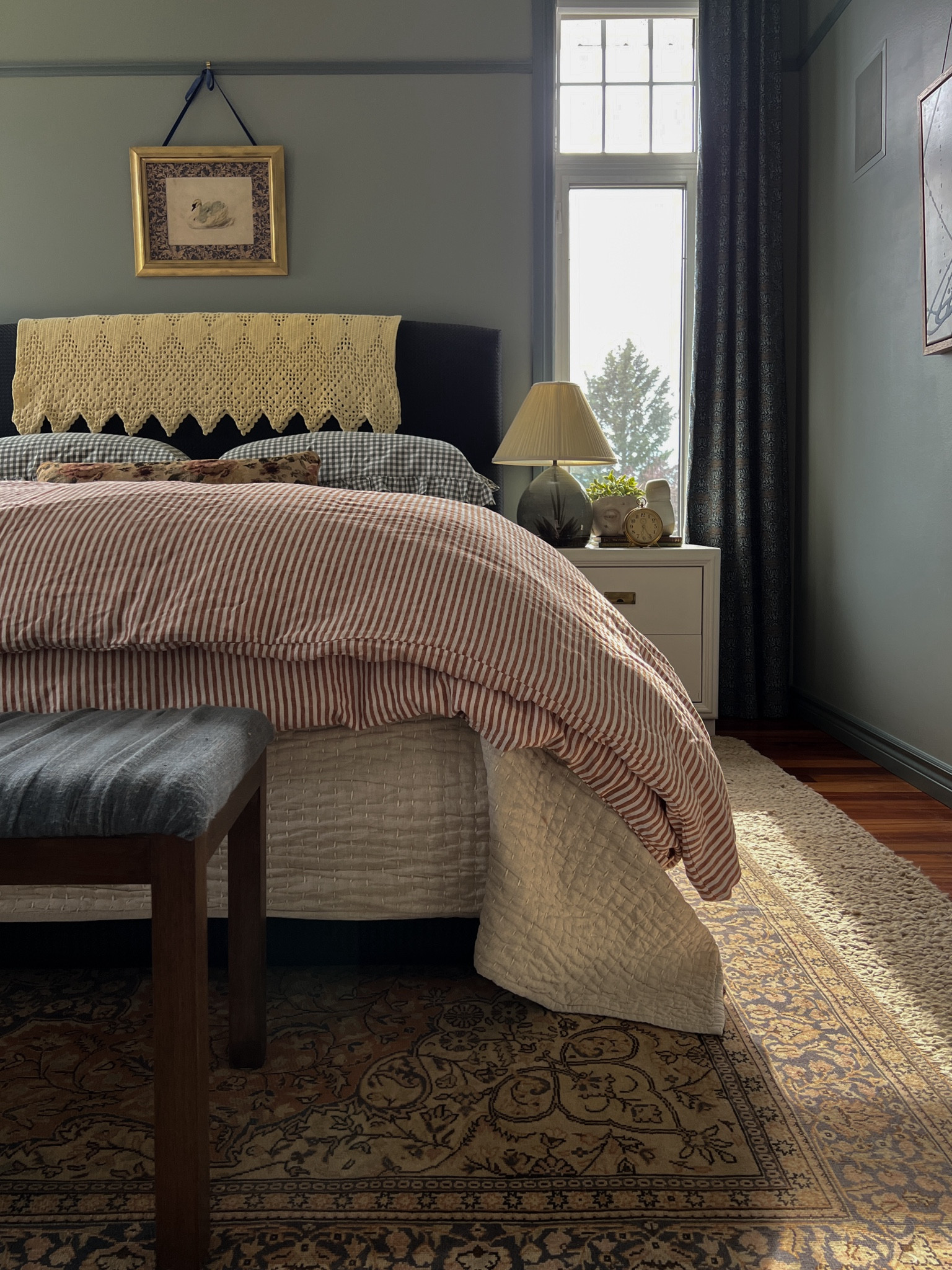 Cottage core bedding 

Amazon bedding 
Tapestry pillow 
Gingham ruffle pillows 

#LTKHome