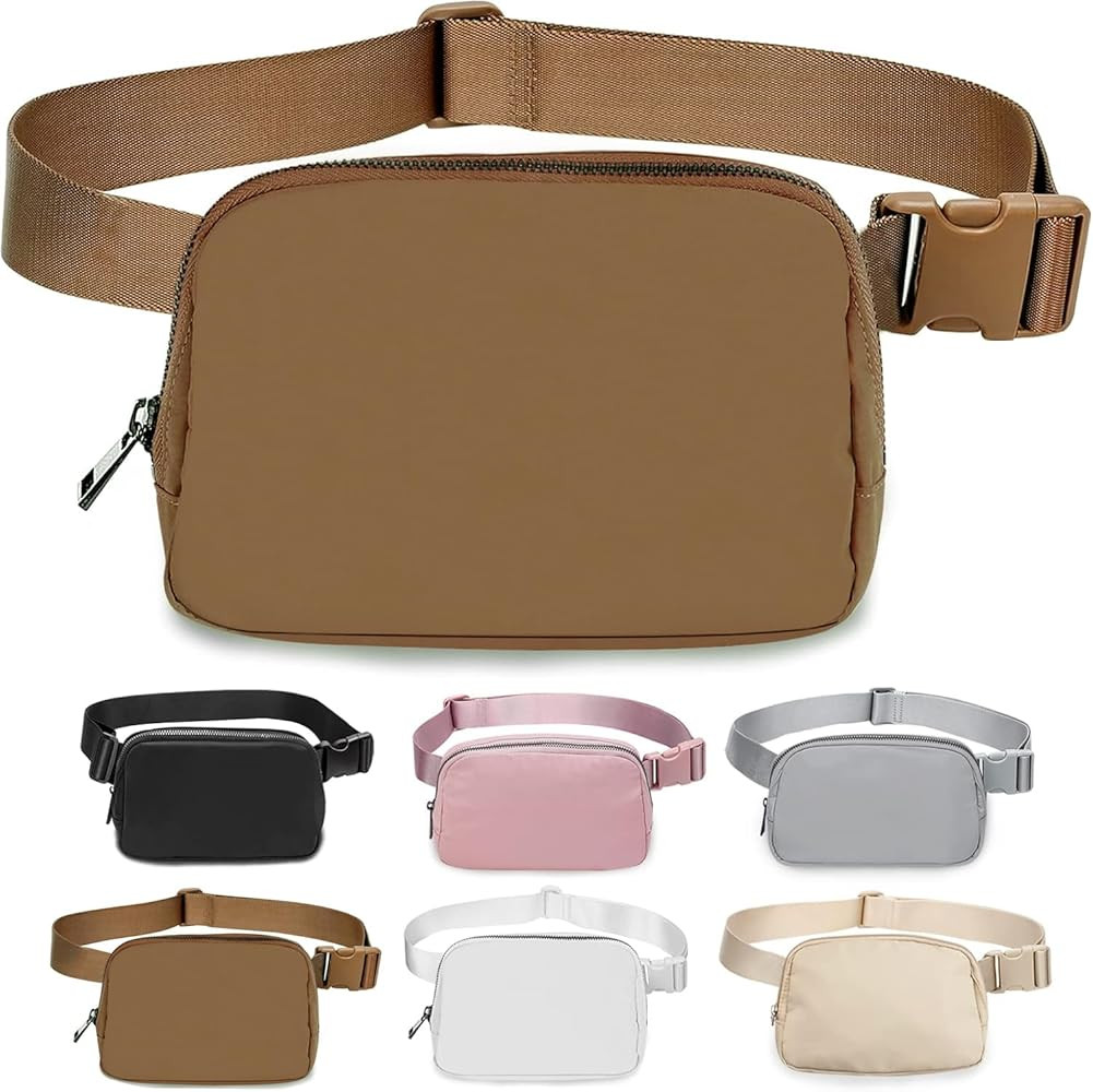 Fanny Pack for Women Teen Girls, Small Belt Bag 1L with Adjustable Strap 32" to 51", Crossbody Ba... | Amazon (US)