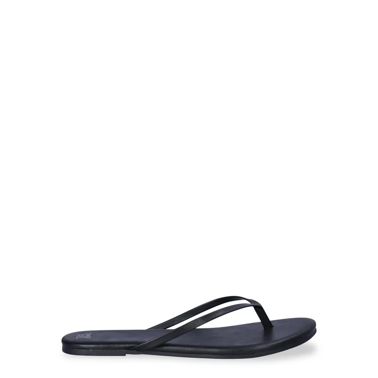 Womens Time & Tru Strappy 2 Pack Sandals Wide Width Available | Walmart (US)