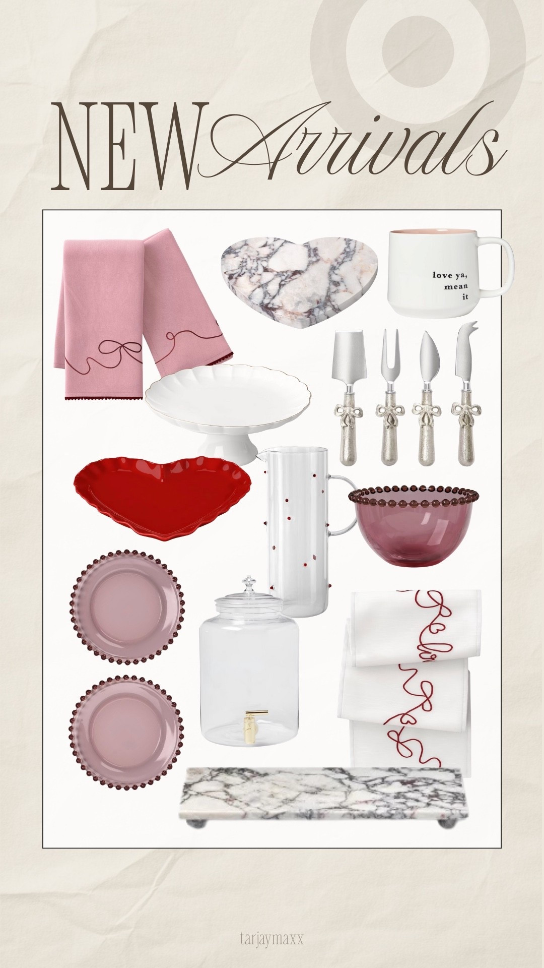 Valentines Galentines Day essentials at Target New Arrivals 


#LTKHome #LTKdayinmylife #LTKmorningroutine