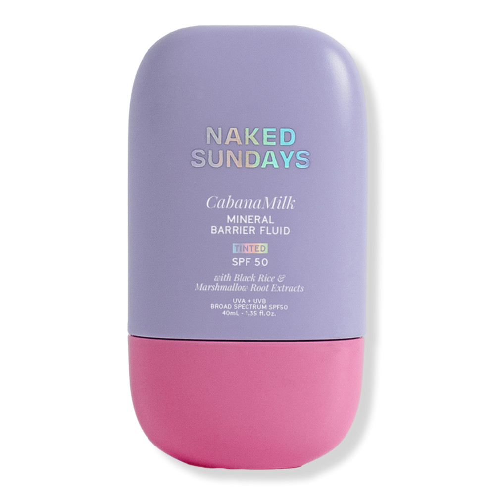 Naked Sundays CabanaMilk Mineral Barrier Fluid SPF 50 | Ulta