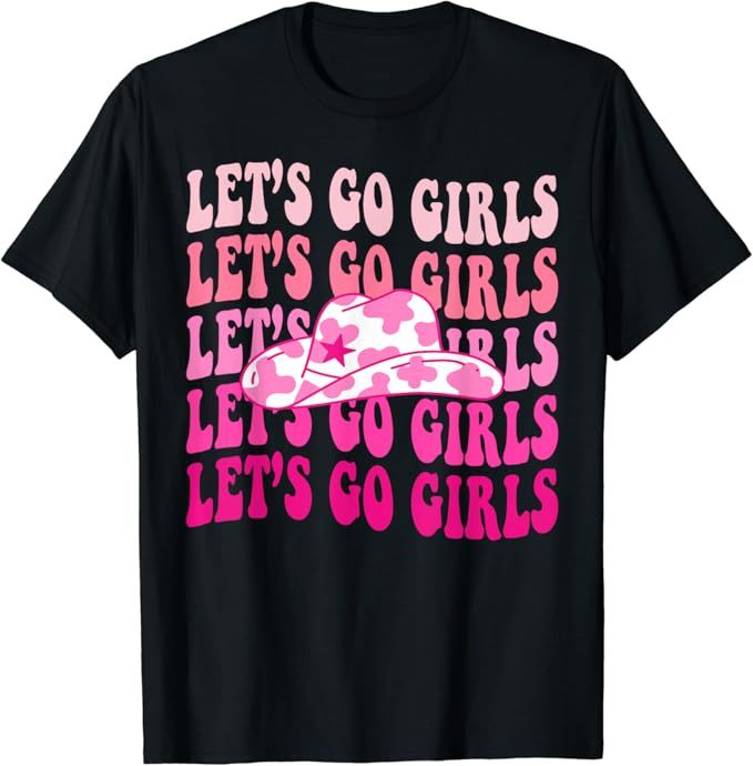 Let's Go Girls Groovy Man I Feel Like a Bride Bachelorette T-Shirt | Amazon (US)