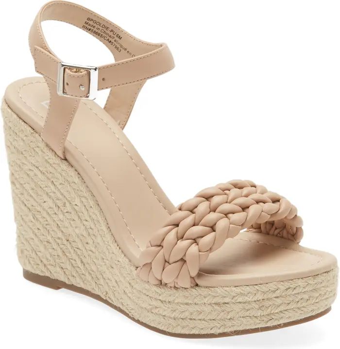 Goldie Braided Wedge Sandal (Women) | Nordstrom