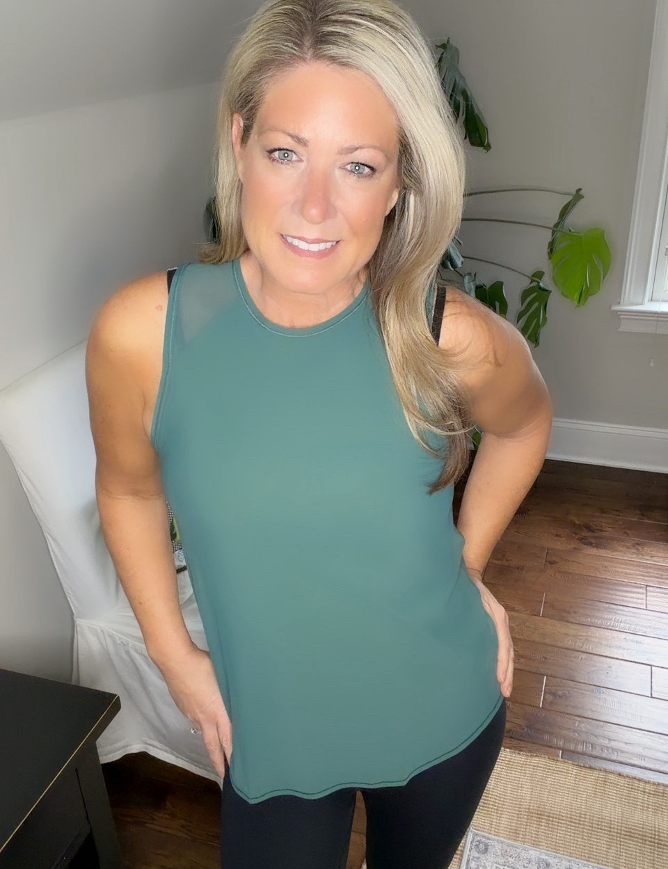 The sculpt tank is fabulous for working out! We’re using this color for our tennis team and it is so pretty! This one is TTS! 

#LTKActive #LTKootd #LTKmorningroutine