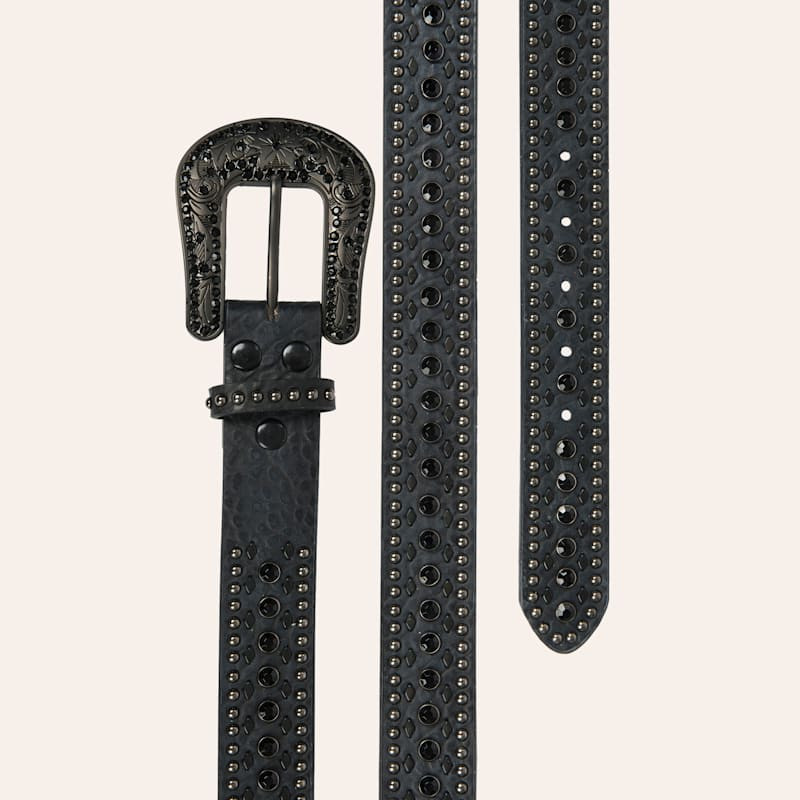 Nocona Women's Black Studded Western Belt | Cavender's