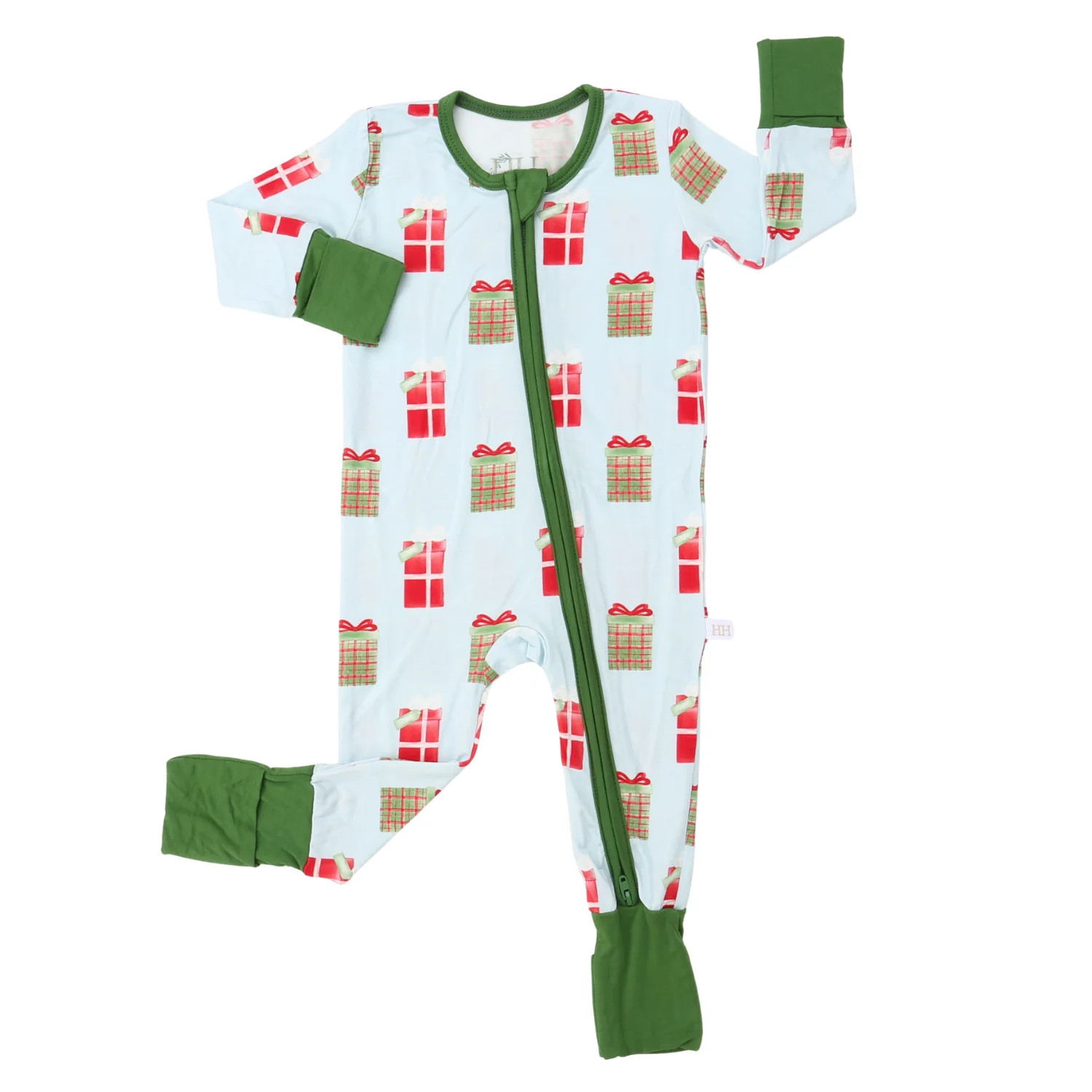Boys Under the Tree Double Zipper Romper | Hamner Hill